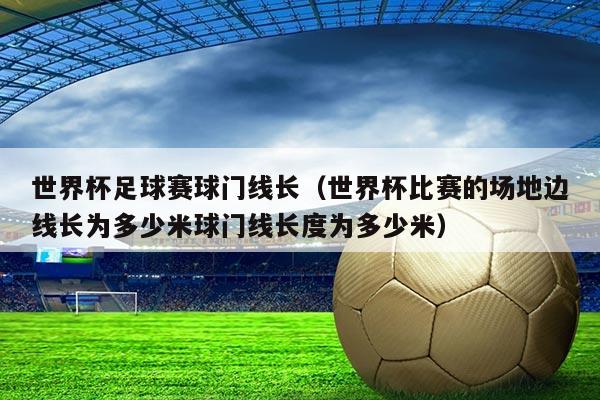 世界杯足球赛球门线长（世界杯比赛的场地边线长为多少米球门线长度为多少米）