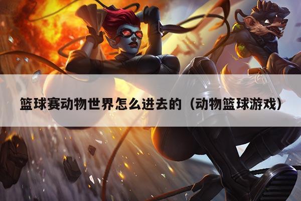 篮球赛动物世界怎么进去的(动物篮球游戏)
