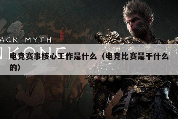 电竞赛事核心工作是什么(电竞比赛是干什么的)