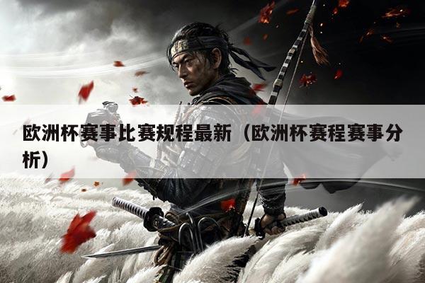 欧洲杯赛事比赛规程最新(欧洲杯赛程赛事分析)