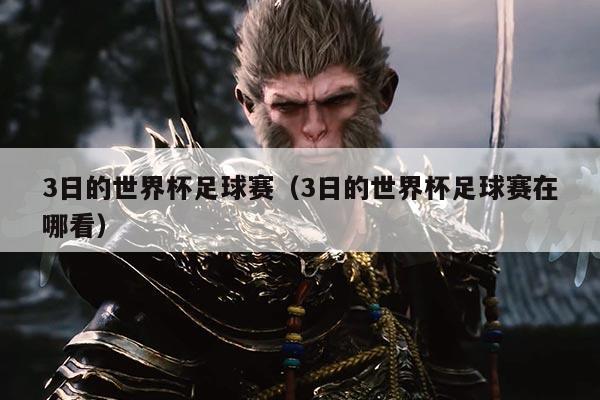 3日的世界杯足球赛(3日的世界杯足球赛在哪看)