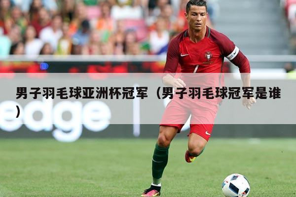 男子羽毛球亚洲杯冠军(男子羽毛球冠军是谁)