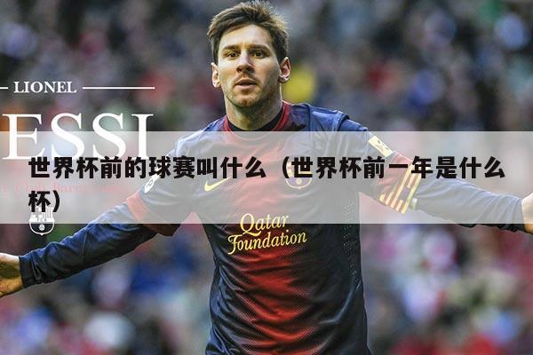 世界杯前的球赛叫什么(世界杯前一年是什么杯)