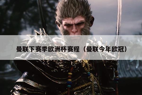 曼联下赛季欧洲杯赛程(曼联今年欧冠)