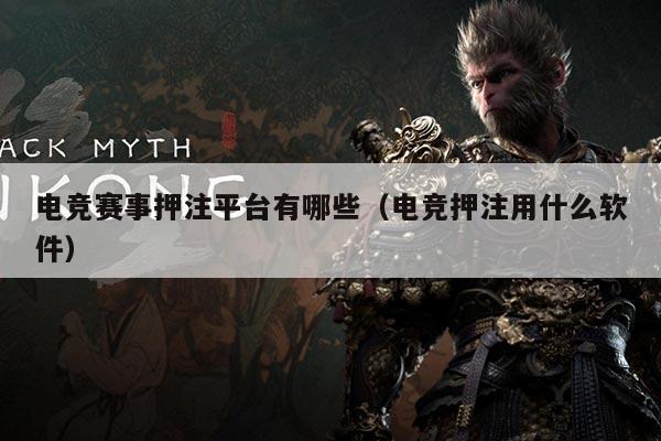电竞赛事押注平台有哪些（电竞押注用什么软件）
