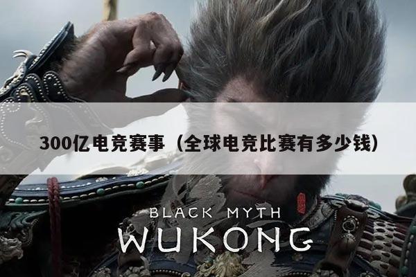 300亿电竞赛事（全球电竞比赛有多少钱）