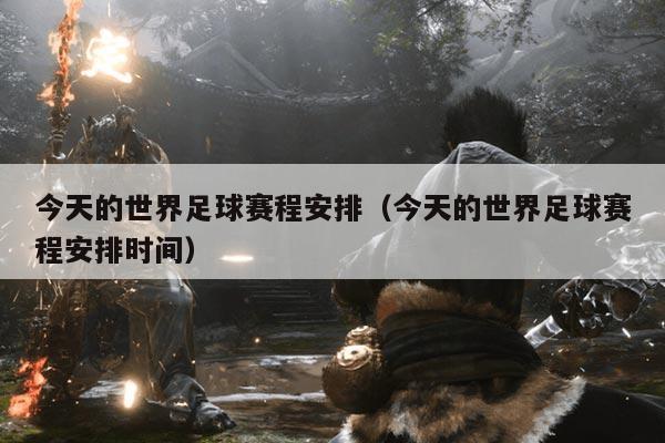 今天的世界足球赛程安排(今天的世界足球赛程安排时间)