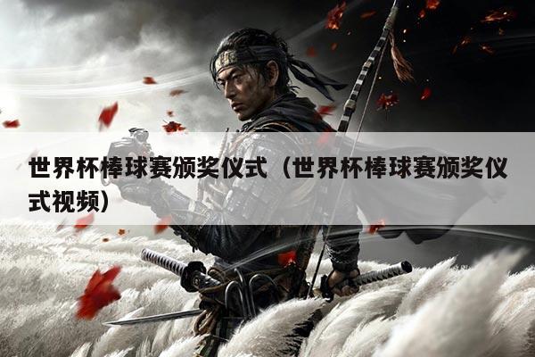 世界杯棒球赛颁奖仪式（世界杯棒球赛颁奖仪式视频）